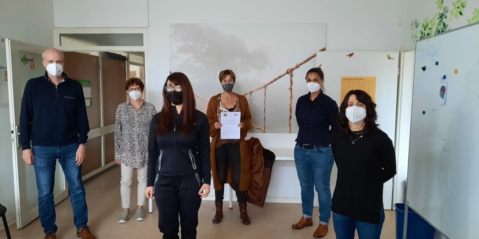 Vertragsabschluss Grundschule Rastphul wird Team4Winners Saar Partnerschule